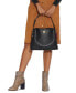 Pebble Leather Willow Shoulder Bag with Convertible Straps