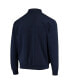 Фото #3 товара Men's Navy Montana State Bobcats Tortugas Logo Quarter-Zip Jacket