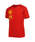 ფოტო #3 პროდუქტის Big Boys and Girls Red Atlanta Hawks Vs Block Essential T-shirt