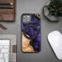 Фото #3 товара BeWood Etui z drewna i żywicy na iPhone 15 Plus MagSafe Bewood Unique Violet - fioletowo-czarne