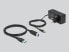 Delock 63263 - USB 3.2 Gen 1 (3.1 Gen 1) Type-B - USB 3.2 Gen 1 (3.1 Gen 1) Type-A - 5000 Mbit/s - Grey - Aluminium - 46 mm