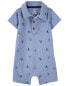 Фото #2 товара Baby Sailboat Piqué Romper NB