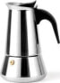 Фото #1 товара Kawiarka Leopold Vienna Leopold Vienna Espresso Cooker Trevi Steel/ 4 cups LV113002