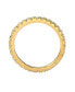 ფოტო #5 პროდუქტის Suzy Levian Sterling Silver Thin Cubic Zirconia Eternity Band Ring