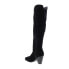 Фото #6 товара Diba True Money Maker 68718 Womens Black Suede Slip On Knee High Boots 6