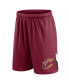 Men's Wine Cleveland Cavaliers Slice Shorts