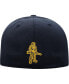 Фото #5 товара Men's Navy West Virginia Mountaineers Team Color Fitted Hat