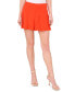 ფოტო #1 პროდუქტის Women's Stitched Pleated Shorts