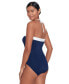 Фото #3 товара Women's Modern Bandeau One Piece Swimsuit