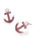 ფოტო #2 პროდუქტის Faux Stone Anchor Stud Earrings