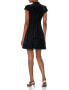 Фото #2 товара Платье Adrianna Papell 295601 с орнаментом в черно-белом стиле, размер 4