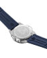 ფოტო #5 პროდუქტის Men's Swiss Chronograph Pacific Diver Blue Rubber Strap Watch 44mm