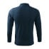 Malfini Single J. LS M MLI-21102 navy blue polo shirt