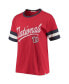 Women's '47 Red Washington Nationals Dani T-shirt
