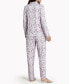 Фото #3 товара Пижама MOOD Pajamas женская с цветочным принтом и длинным рукавом