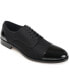 Фото #1 товара Men's Jack Handcrafted Leather, Velvet and Wool Dress Shoes