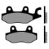 BRENTA MOTO 3064 organic rear Brake Pads