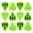 Фото #1 товара Ernie Ball Everlast Picks 0,88 mm Green