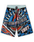 Men's Blue, Black NBA 1997 All-Star Game Hardwood Classics Big and Tall Jumbotron 2.0 Shorts