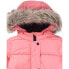 Фото #3 товара Куртка детская TUC TUC No Rules - розовая, с меховым капюшоном, коллекция No Rules