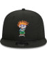 Men's Black Rugrats Chuckie Mesh Trucker 9FIFTY Snapback Hat - фото #2