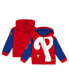 Baby Boys and Girls Red Philadelphia Phillies Post Card Full-Zip Hoodie Jacket