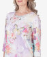 Фото #3 товара Petite Garden Party Three Quarter Sleeve Butterfly Top