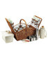 Фото #3 товара Hunstman English Style Willow Picnic, Coffee Basket for 4