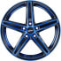Фото #1 товара Колесный диск литой Oxigin 18 Concave blue polish matt 8.5x18 ET35 - LK5/100 ML63.4