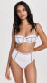 Фото #5 товара Onia Women's Flora Bikini Top Swimwear White Size M
