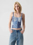 Фото #1 товара Denim Corset Tank Top