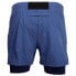 Фото #3 товара Diadora Bermuda Be One Running 2In1 Shorts Mens Blue Casual Athletic Bottoms 178
