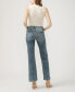 ფოტო #6 პროდუქტის Women's Suki Mid Rise Trouser Leg Jeans