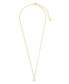Lane 14K Gold Plated Pendant Necklace
