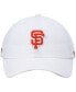 Фото #3 товара Men's White San Francisco Giants Area Code City Connect Clean Up Adjustable Hat