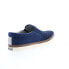 Фото #8 товара Gola Seeker Slip Mesh CMA355 Mens Blue Canvas Lifestyle Sneakers Shoes 9