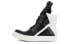 RICK OWENS 牛皮休闲运动板鞋 女款 黑白 / RICK OWENS RP02A7894LPO-9111