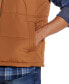 Men's Flannel Lined Puffer Vest