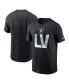 Фото #1 товара Men's Black Las Vegas Raiders Local Essential T-shirt