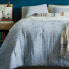 Фото #3 товара King Traditional Floral Printed Cotton Comforter & Sham Set Blue - Threshold