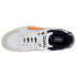 Puma Slipstream Lo Retro Lace Up Mens Blue, Orange, White Sneakers Casual Shoes