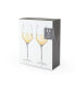 Raye Angled Crystal Chardonnay Wine Glasses, Set of 2, 13 Oz