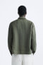 Фото #4 товара Куртка-рубашка из 100% льна ZARA