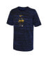 ფოტო #2 პროდუქტის Big Boys and Girls Blue Seattle Mariners City Connect Practice Graphic Performance T-Shirt