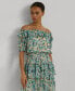 ფოტო #4 პროდუქტის Women's Ruffled Tiered Fit & Flare Dress