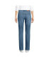 Фото #4 товара Tall Tall Recover Mid Rise Boyfriend Blue Jeans