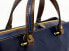 Time Resistance Women's Shoulder Bag - Leather Handbag - Made in Italy - Tote Bag - Shopper - Bag for Women, blue
