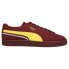 Фото #1 товара Puma Suede Triplex Lace Up Mens Red Sneakers Casual Shoes 381175-12