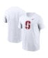 Фото #1 товара Men's White Stanford Cardinal Primetime Evergreen Logo T-Shirt