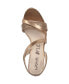 Фото #4 товара Women's Mia Glitz Asymmetrical Strappy Dress Sandals